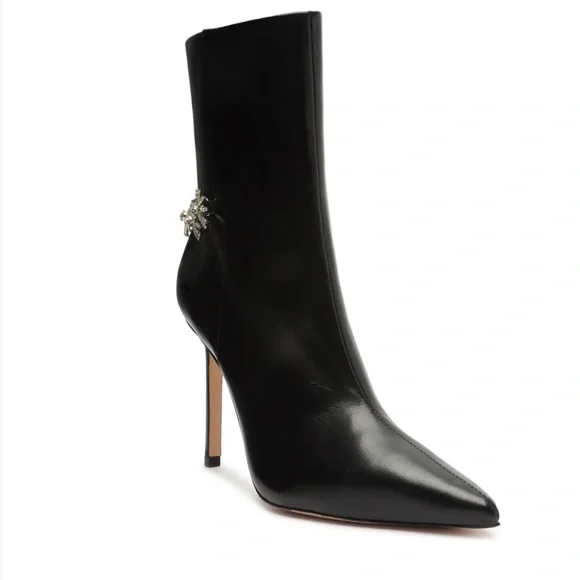 Schutz Clementine Nappa Leather Bootie - Picture 3 of 12